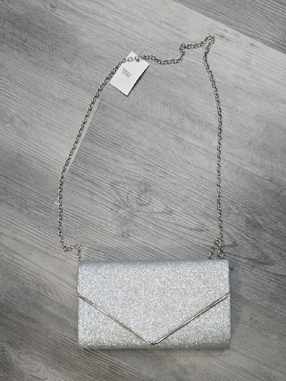 Women Sequins Evening Clutch Envelope Flap Handbag Chain Strap Crossbody Bag